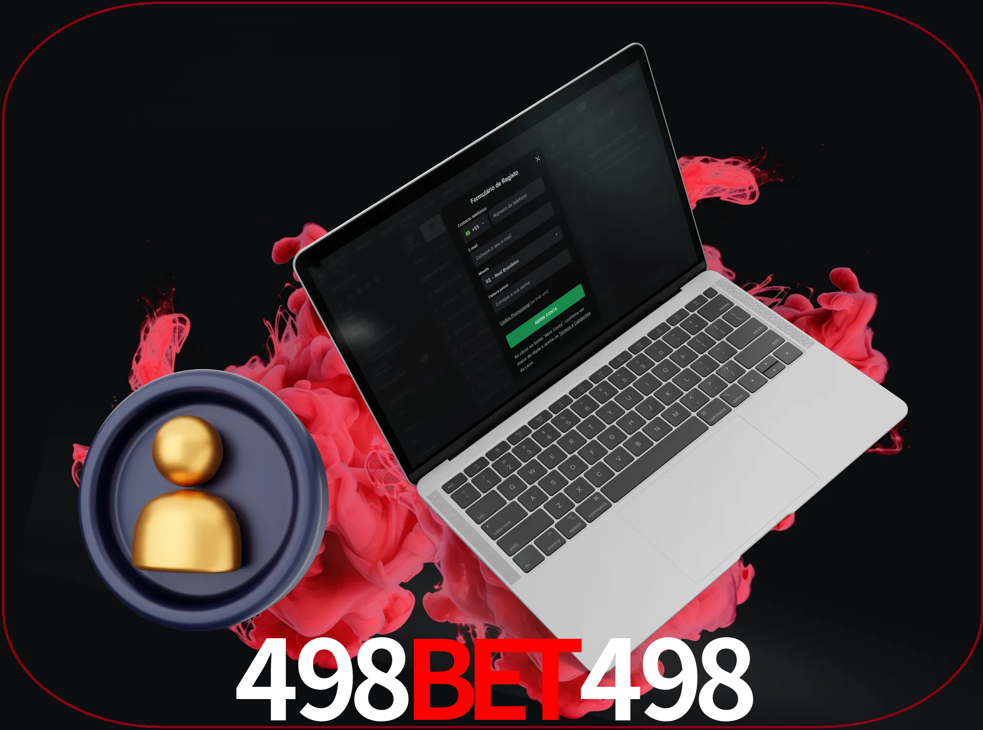 No cabeçalho do site 498BET498, clique no botão que o levará a um formulário especial onde terá de introduzir as suas informações actuais.