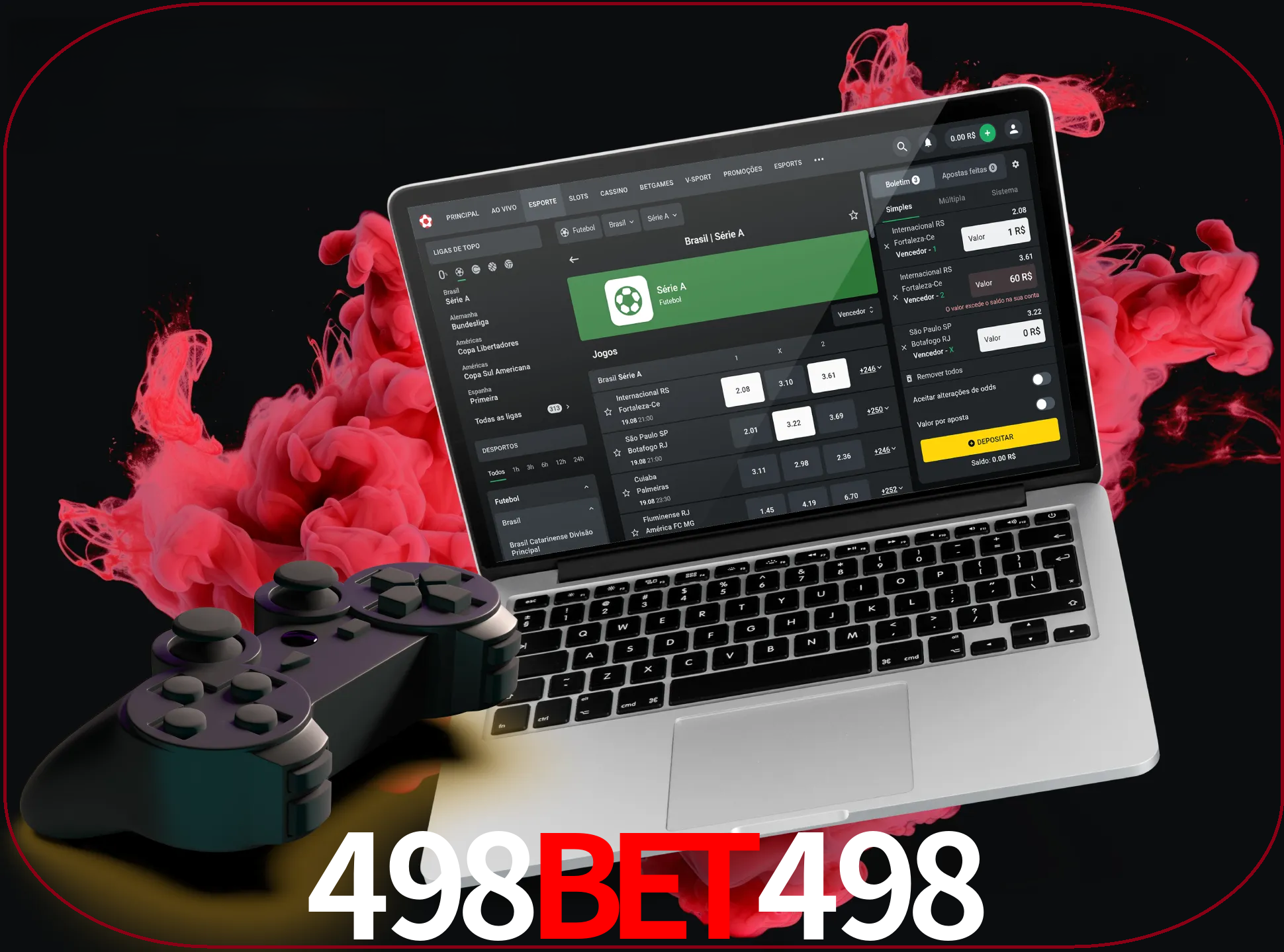 Visite a secção especial de jogos de vídeo em 498BET498 para descobrir em que jogos pode apostar e ganhar muito dinheiro.