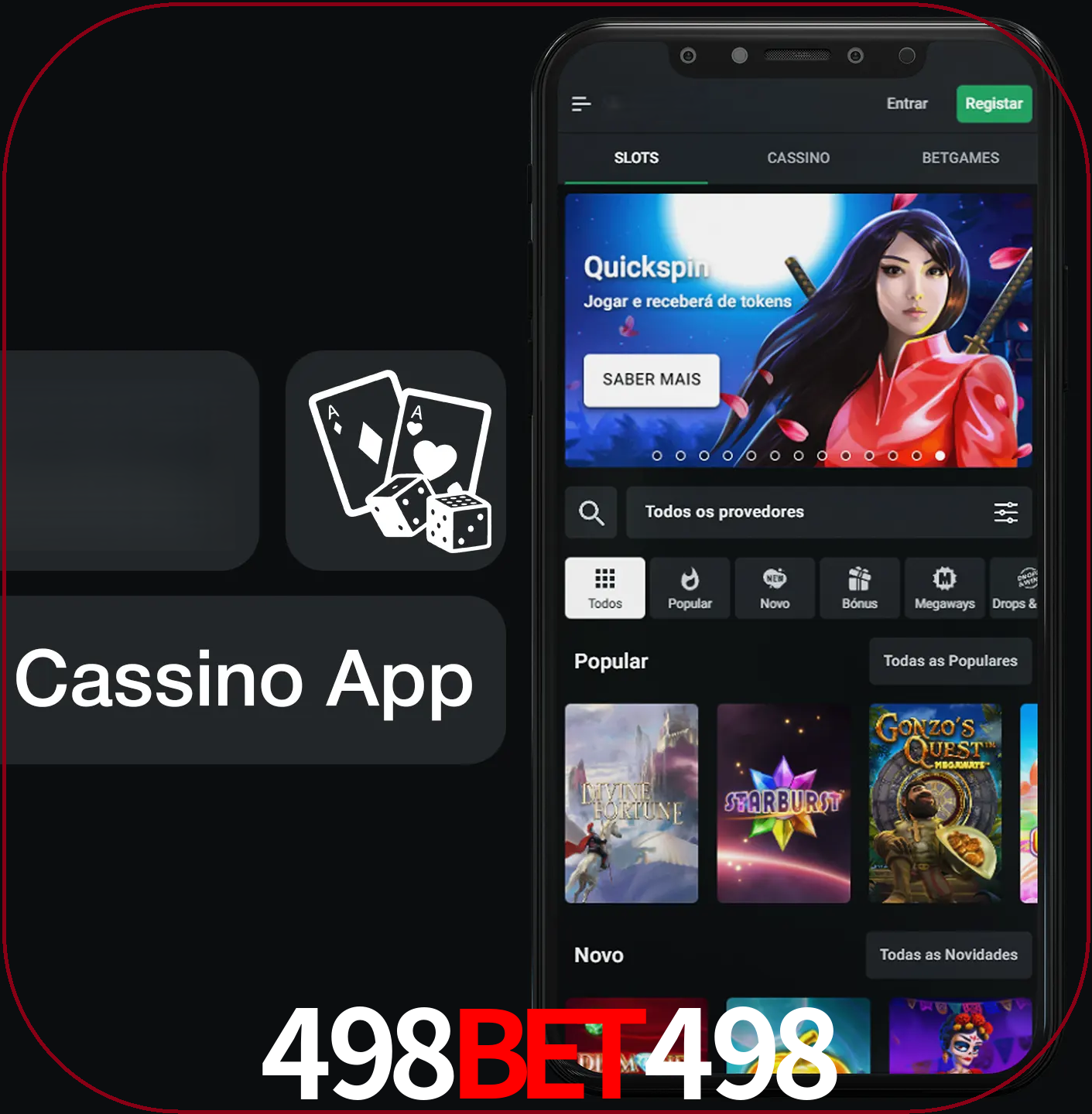 Jogue jogos de cassino e ganhe.