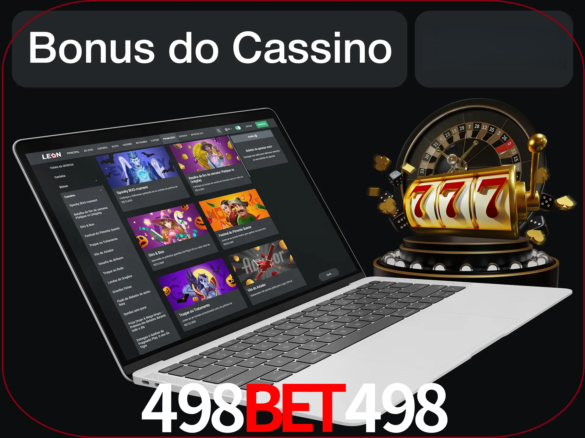 Use o bônus do cassino para começar melhor.