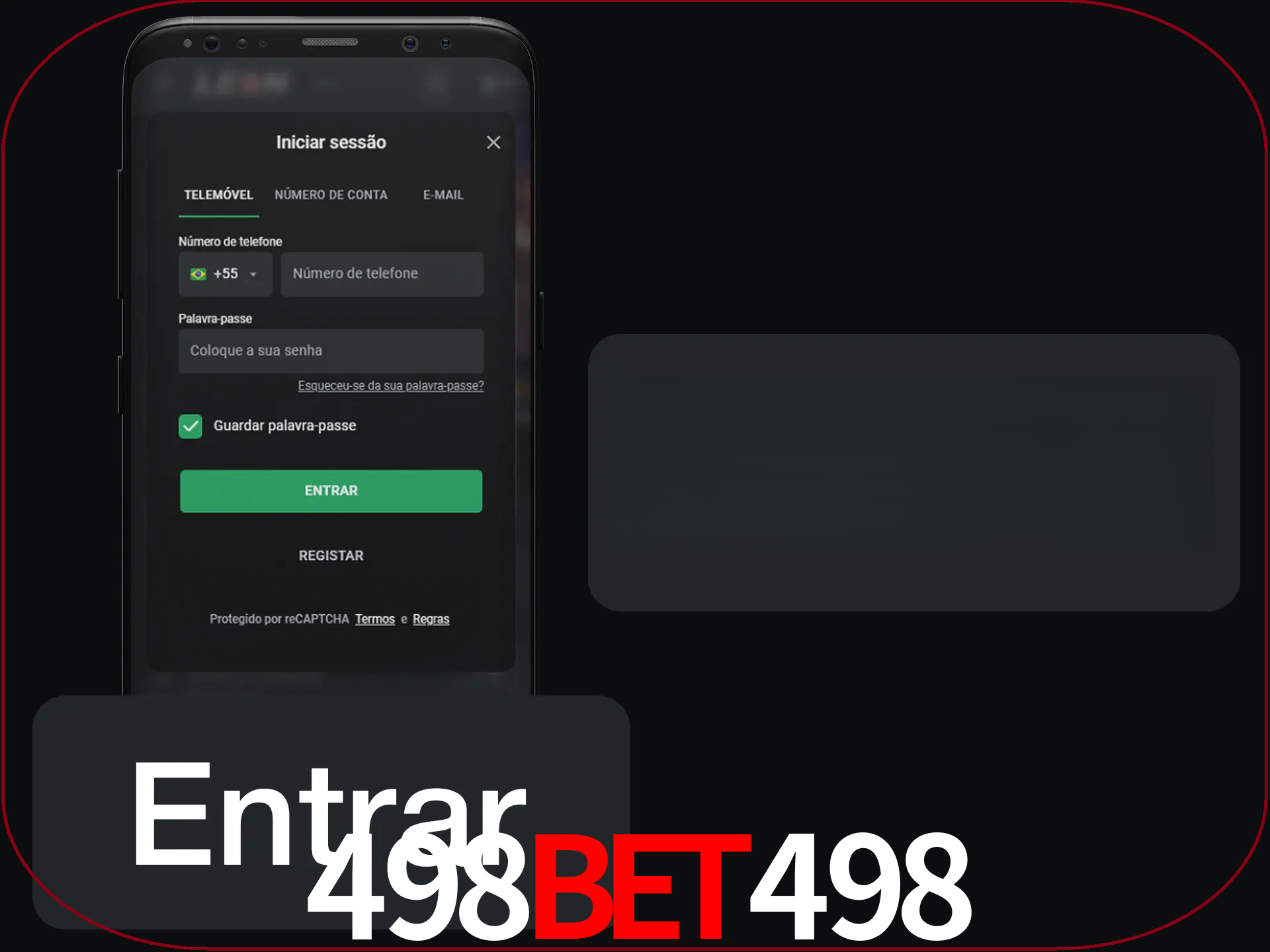 Faça o login para começar a apostar e jogar no cassino.